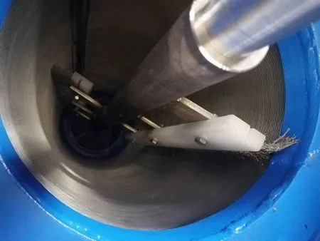 Self-Cleaning Brush Screen Filter, ST